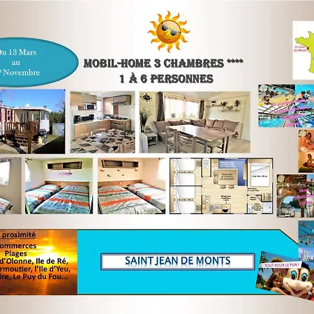 Mobile - Sleeps 6 - Parking - Family Pools